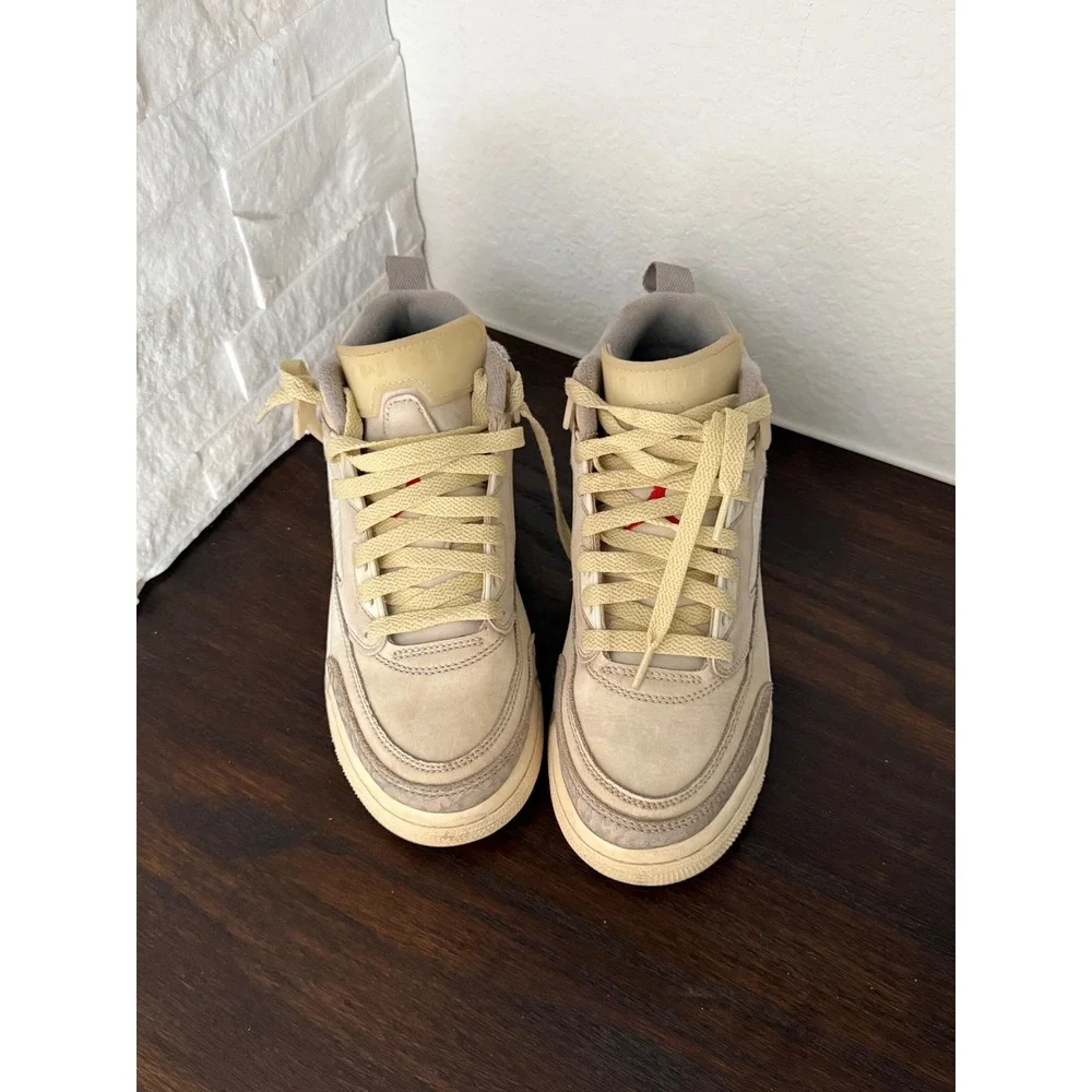Jordan Spizike Low Coconut Milk Elephant Print! Size: Boys 6Y